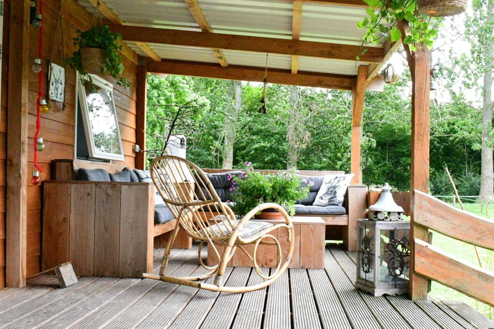 Ferienwohnung Tiny House Het Reebokje Vriescheloo Exterior foto